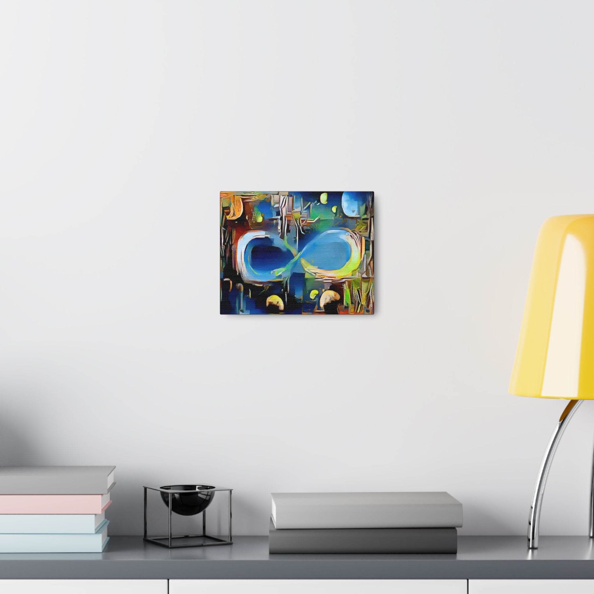 Infinite Galaxy Eko Från Skilda Horisonter Inspired Wall Art, Canvas Art, Wall Decor, Wall Art, Artistic Painting, Stars and Galaxy Picture