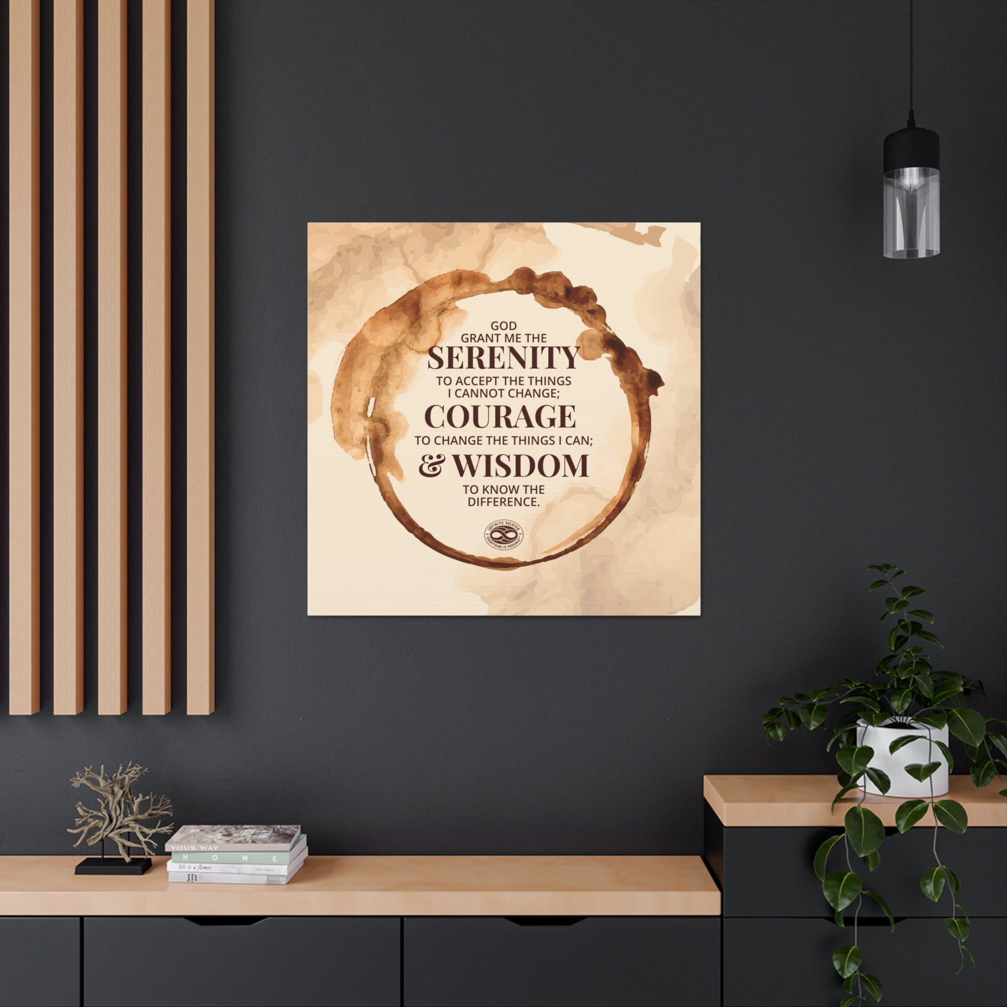 Serenity Prayer Canvas Art - Inspiring Infinite Possibilities | Infinite Soldier