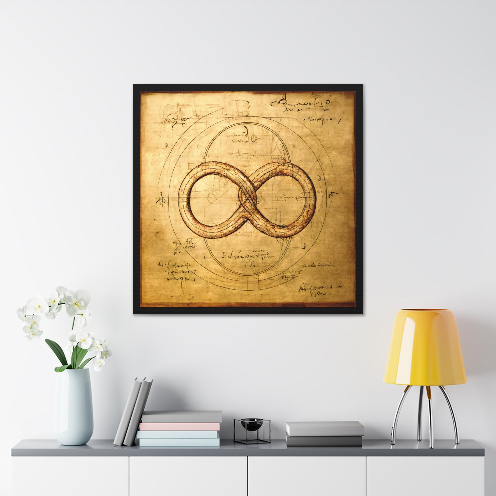 Everything Is Possible Infinity Symbol poster for inspirational home or office decor.