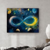 Infinite Galaxy -Beautiful Universe Infinity Inspired Canvas Wall Decor,  Canvas Prints, Art, Wall Decor, Painting, Space Art, NASA