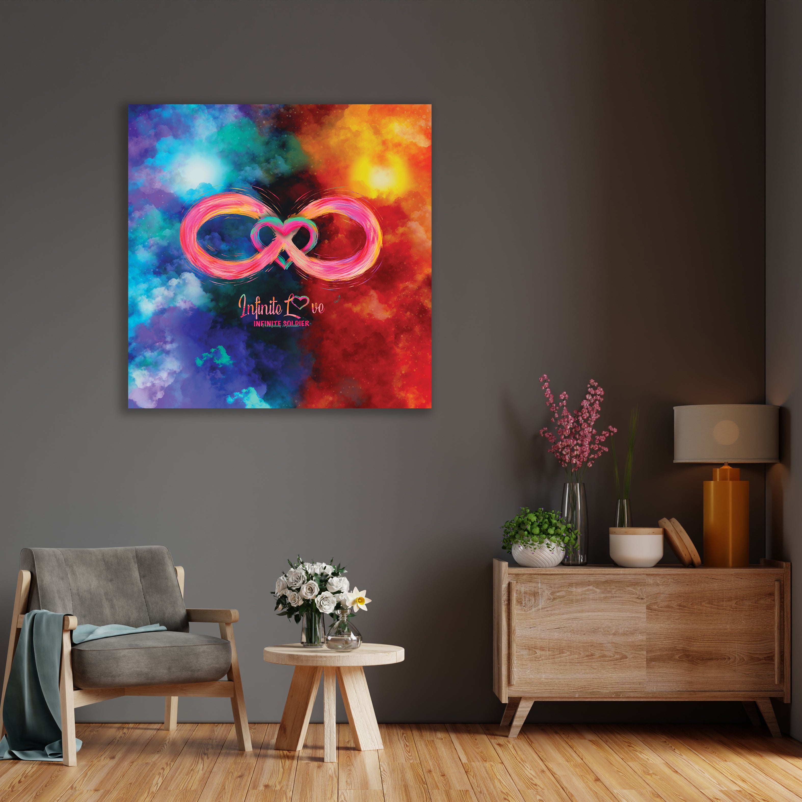 Infinite Love Canvas Poster Art