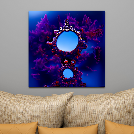 My Gateway To Heaven mandelbrot retroism resin cast telephoto