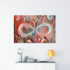 Infinite Galaxy Picasso's Les Demoiselles d'Avignon Style, Infinity, Abstract, Canvas Art, Wall Decor, Painting, Canvas Print, Water Colors